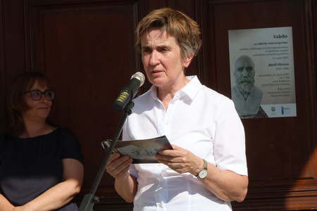 Odkritje kipa dr. Adolfa Obreze 06 Foto Ljubo Vukelič